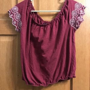 Red American Eagle Shirt